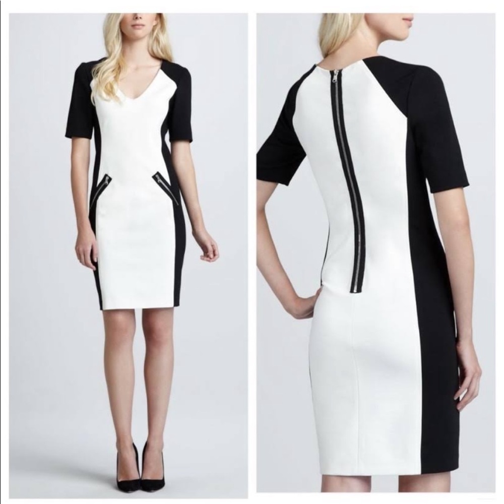 Rebecca Taylor color block dress